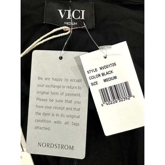VICI Women's Black Maxi Cut Out Dress MEDIUM - Picture 4 of 10